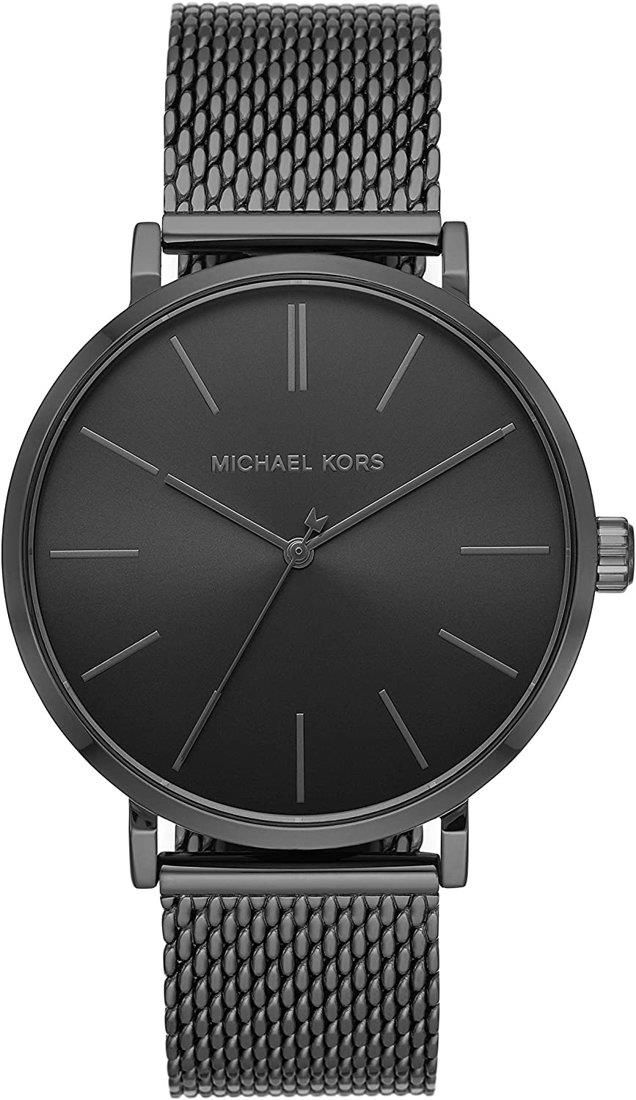  Shop Authentic Michael Kors Auden Three-Hand Grey Dial Grey Mesh Strap Watch for Men - MK7151 - Luxxuri