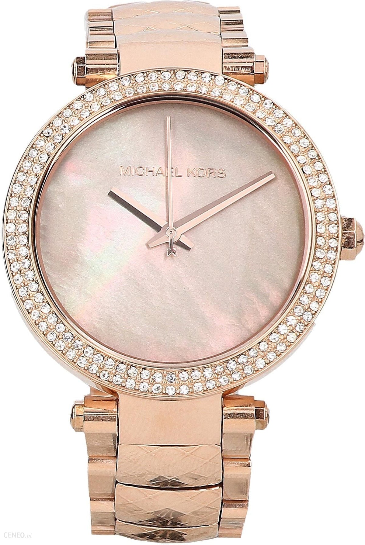  Shop Authentic Michael Kors Parker Rose Gold Dial with Diamonds Rose Gold Steel Strap Watch for Women - MK6426 - Luxxuri