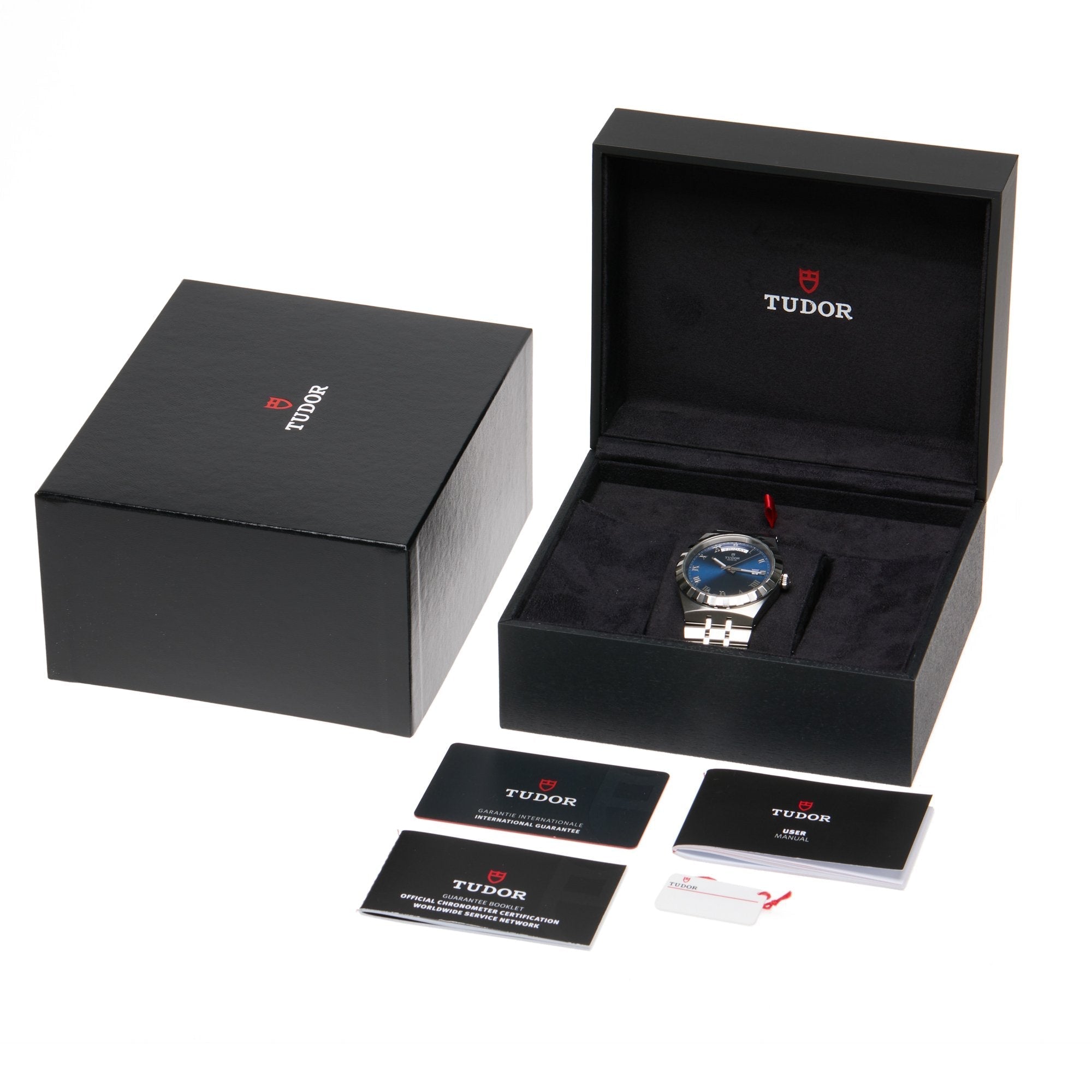  Shop Authentic Tudor Royal Automatic Blue Dial Silver Steel Strap Watch for Men - M28600-0005 - Luxxuri