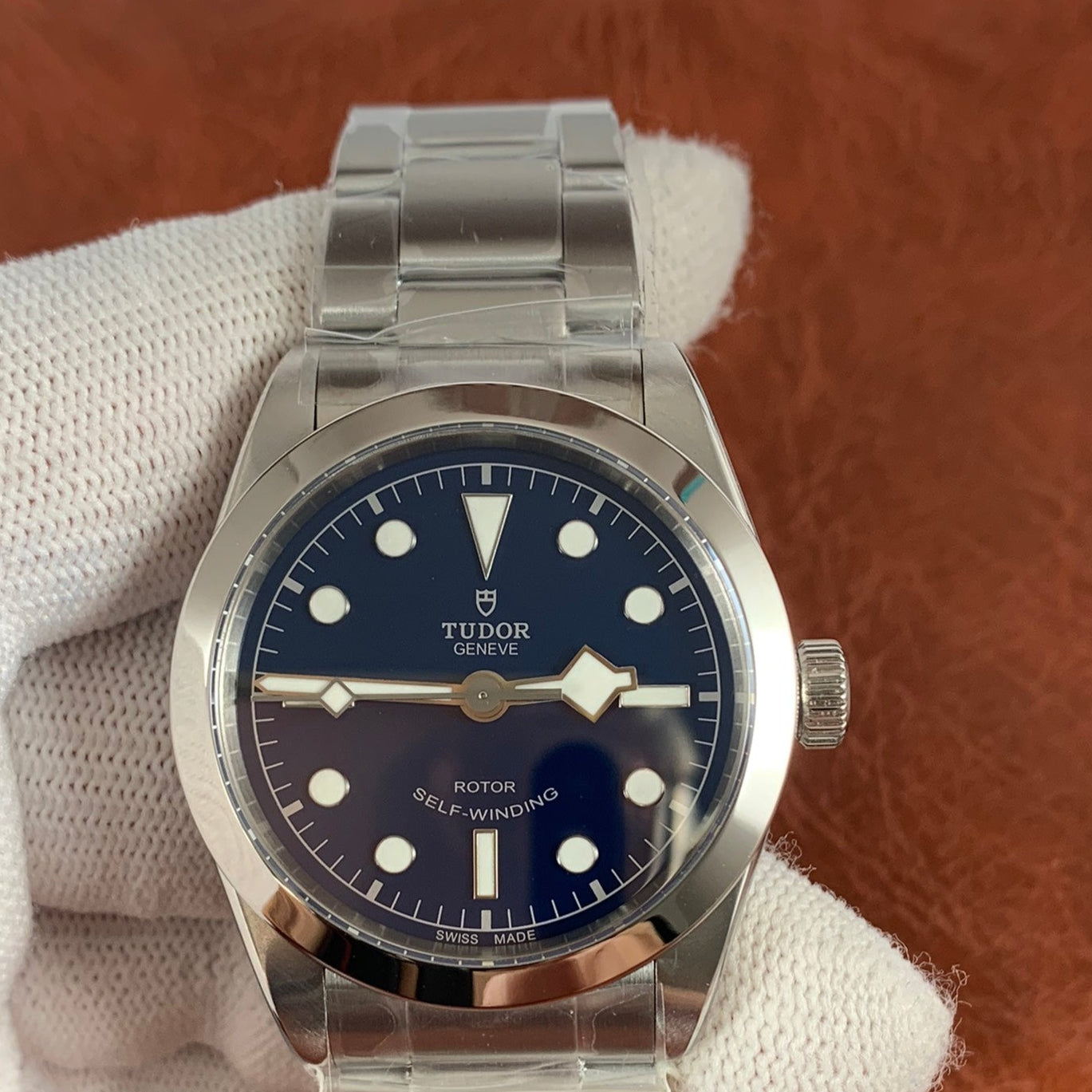  Shop Authentic Tudor Black Bay Automatic Blue Dial Silver Steel Strap Watch for Men - M79540-0004 - Luxxuri
