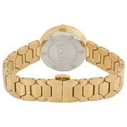 Shop Authentic Movado Bold Crystal Gold Dial Gold Steel Strap Watch For Women - 3600492 - Luxxuri
