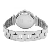  Shop Authentic Guess Soho Silver DIal Stainless Steel Mesh Bracelet Watch For Women - W0638L1 - Luxxuri