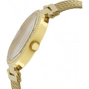  Shop Authentic Guess Soho Champagne Dial Stainless Steel Mesh Bracelet Watch For Women - W0638L2 - Luxxuri