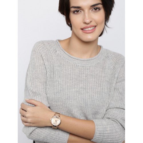  Shop Authentic Guess Soho Rose Gold Dial Stainless Steel Watch For Women - W0638L4 - Luxxuri