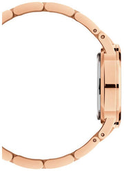 Shop Authentic Daniel Wellington Iconic Link Black Dial Rose Gold Steel Strap Watch for Women - DW00100210 - Luxxuri