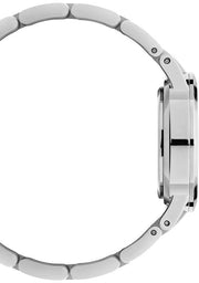  Shop Authentic Daniel Wellington Iconic Link White Dial Silver Steel Strap Watch for Women - DW00100203 - Luxxuri