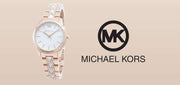  Shop Authentic Michael Kors Runway Mercer Mother of Pearl White Dial Two Tone Steel Strap Watch For Women - MK6674 - Luxxuri