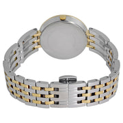  Shop Authentic Movado Esperanza Mother of Pearl Dial Two Tone Steel Strap Watch For Women - 0607085 - Luxxuri