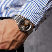  Shop Authentic Mido Commander II Automatic Chronometer Grey Dial Silver Steel Strap Watch For Men - M021.431.11.061.01 - Luxxuri