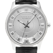  Shop Authentic Gucci G Timeless Eryx Silver Dial Black Leather Strap Watch For Men - YA126338 - Luxxuri