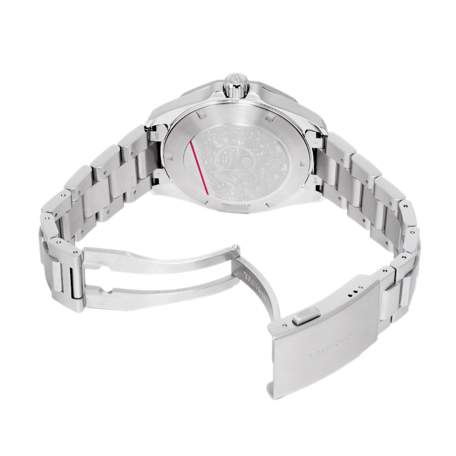  Shop Authentic Tag Heuer Aquaracer Automatic White Dial Silver Steel Strap Watch for Men - WBD2111.BA0928 - Luxxuri