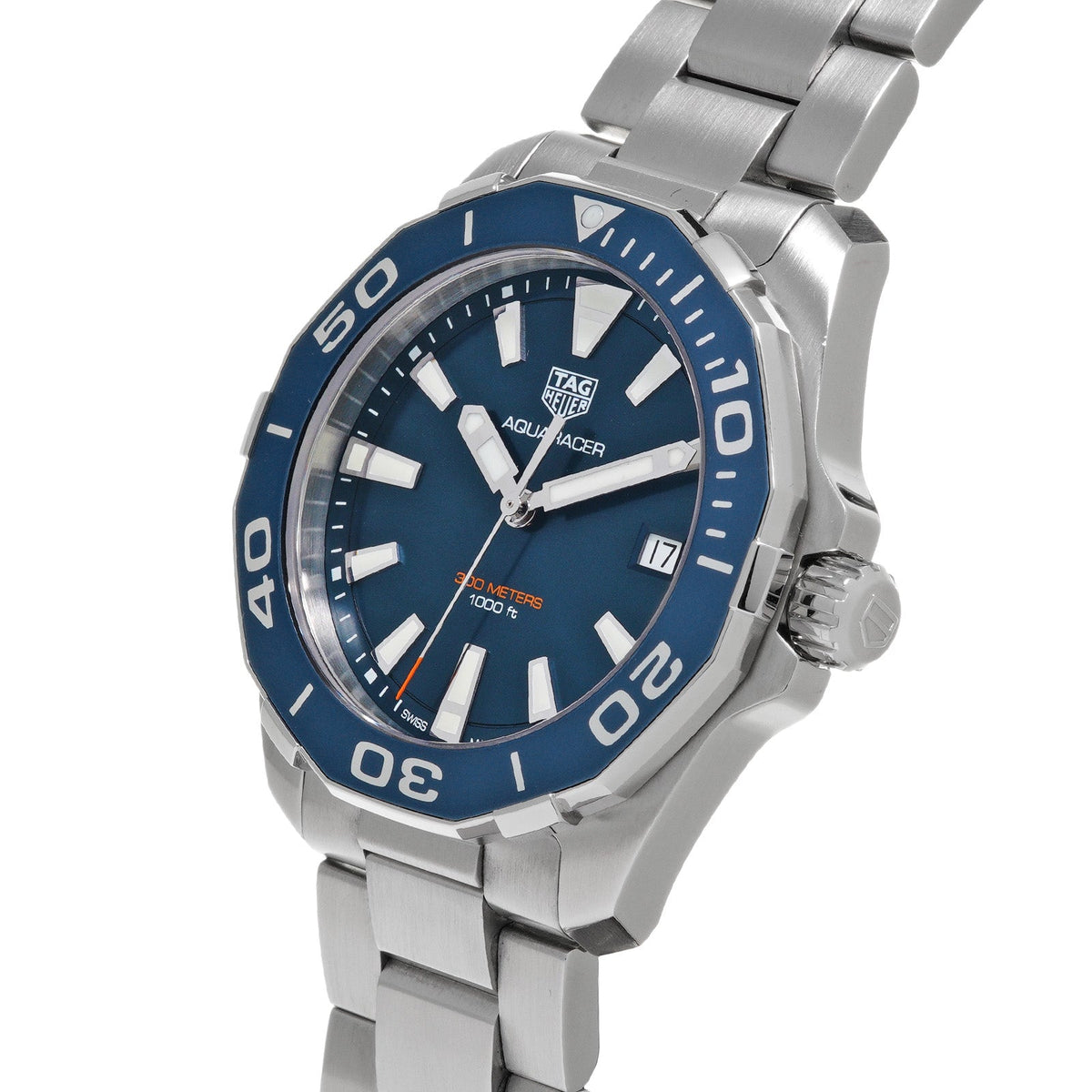  Shop Authentic Tag Heuer Aquaracer Blue Dial Watch for Men - WAY111C.BA0928 - Luxxuri