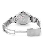  Shop Authentic Tag Heuer Aquaracer Automatic Caliber 5 Black Dial Silver Steel Strap Watch for Men - WBD2110.BA0928 - Luxxuri