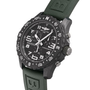  Shop Authentic Breitling Endurance Pro Black Dial Green Rubber Strap Watch for Men - X82310D31B1S1 - Luxxuri