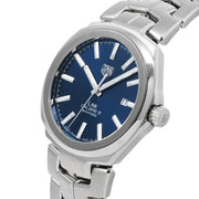  Shop Authentic Tag Heuer Link Automatic Blue Dial Silver Steel Strap Watch for Men - WBC2112.BA0603 - Luxxuri