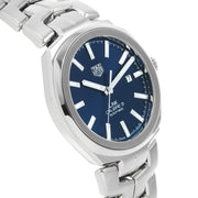  Shop Authentic Tag Heuer Link Automatic Blue Dial Silver Steel Strap Watch for Men - WBC2112.BA0603 - Luxxuri