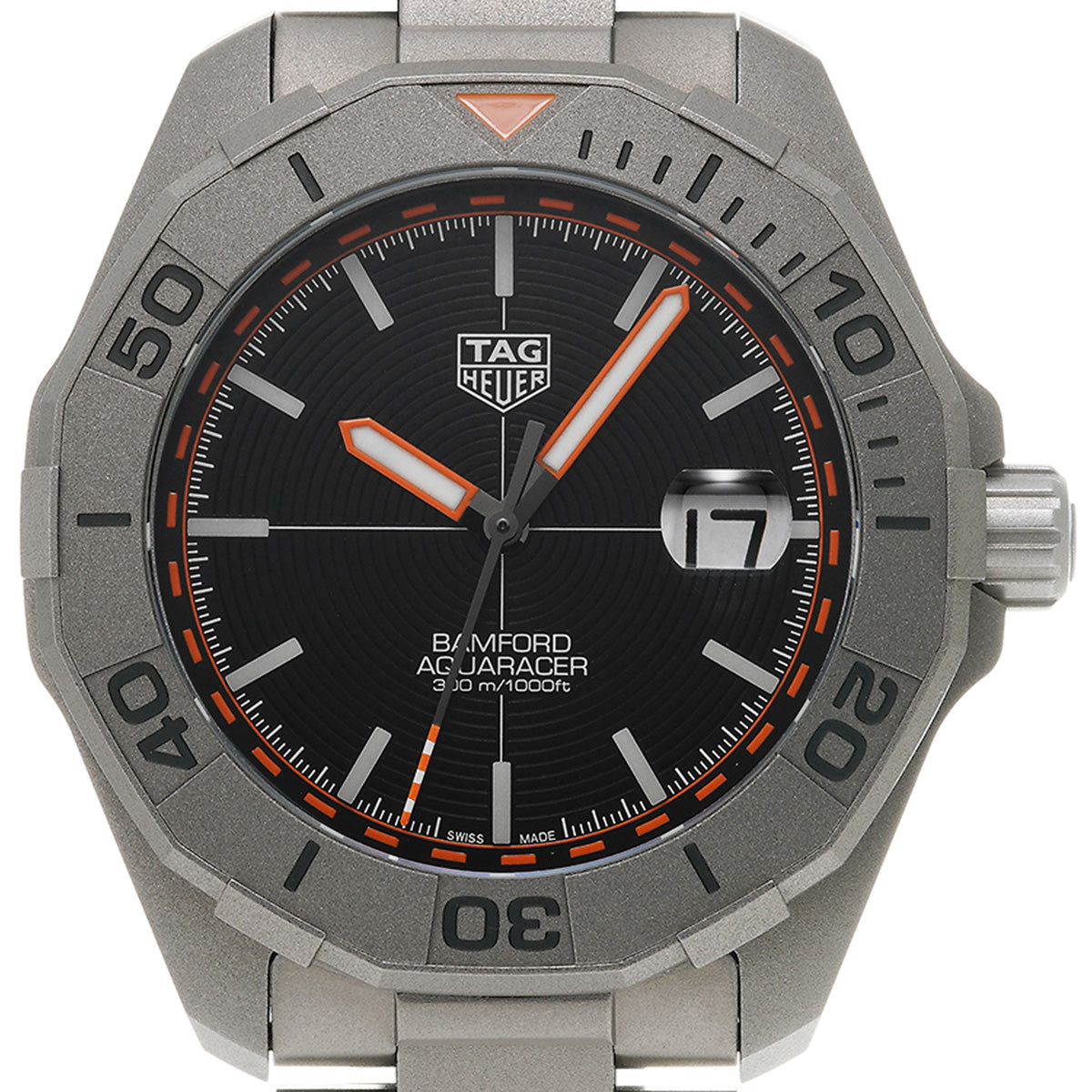  Shop Authentic Tag Heuer Aquaracer Bamford Automatic Black Dial Grey Steel Strap Watch for Men - WAY208F.BF0638 - Luxxuri