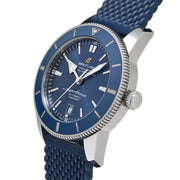  Shop Authentic Breitling Superocean Heritage B20 Automatic 46 Blue Dial Blue Mesh Bracelet Watch for Men - AB2020161C1S1 - Luxxuri