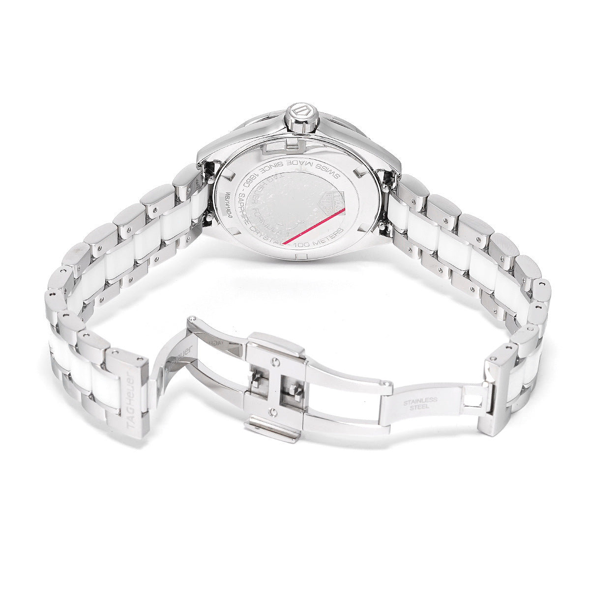  Shop Authentic Tag Heuer Formula 1 Diamonds White Dial Two Tone Steel Strap Watch for Women - WBJ141AD.BA0974 - Luxxuri
