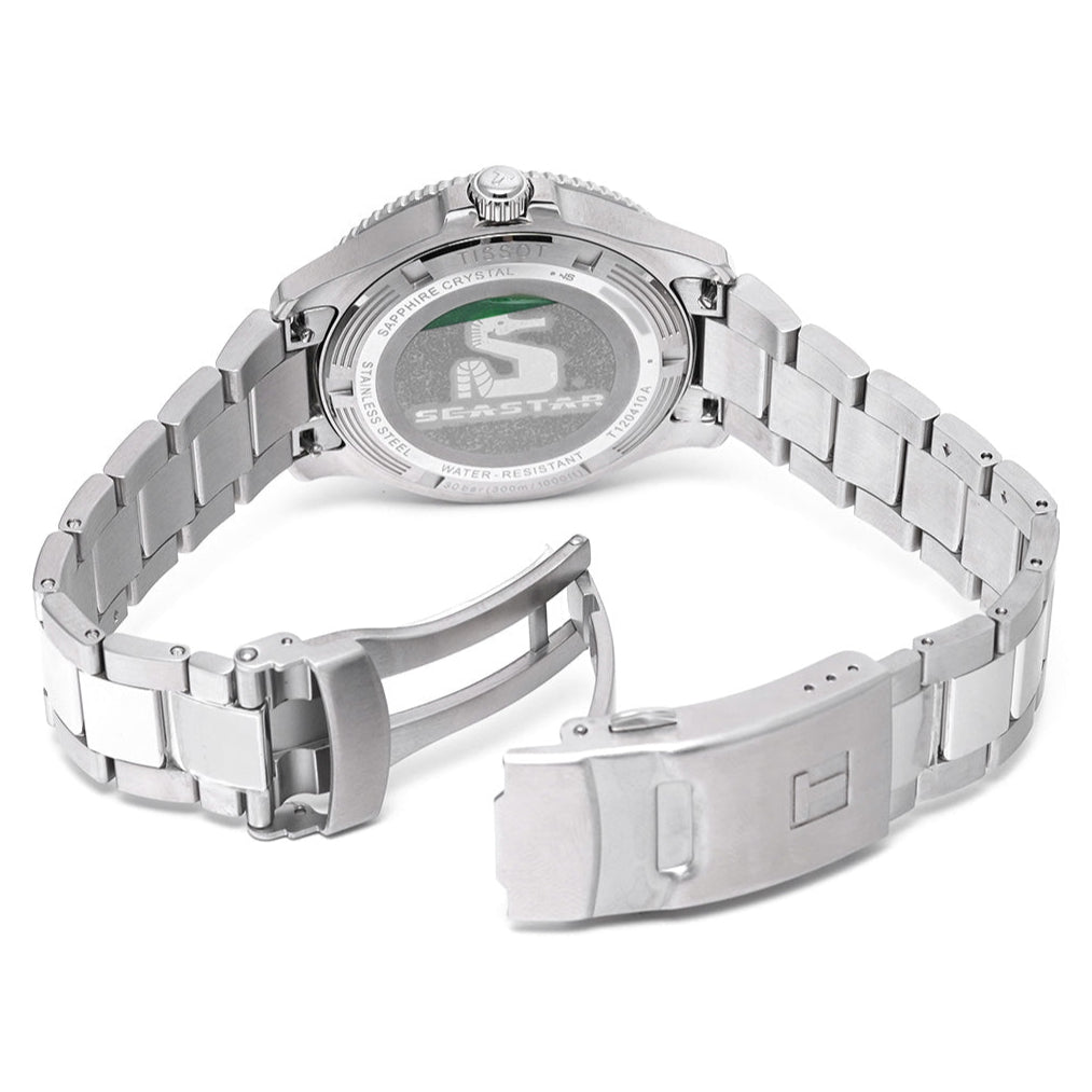  Shop Authentic Tissot Seastar 1000 Blue Dial Silver Steel Strap Watch For Men - T120.410.11.041.00 - Luxxuri