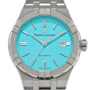  Shop Authentic Maurice Lacroix Aikon Automatic Limited Summer Edition Blue Dial Silver Steel Strap Watch For Men - AI6008-SS00F-431-1 - Luxxuri