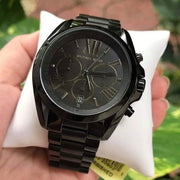  Shop Authentic Michael Kors Bradshaw Black Dial Black Steel Strap Watch for Men - MK5550 - Luxxuri