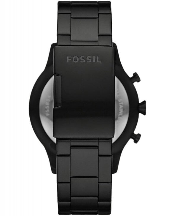  Shop Authentic Fossil Pilot Chronograph Black Dial Black Steel Strap Watch for Men - FS5811 - Luxxuri