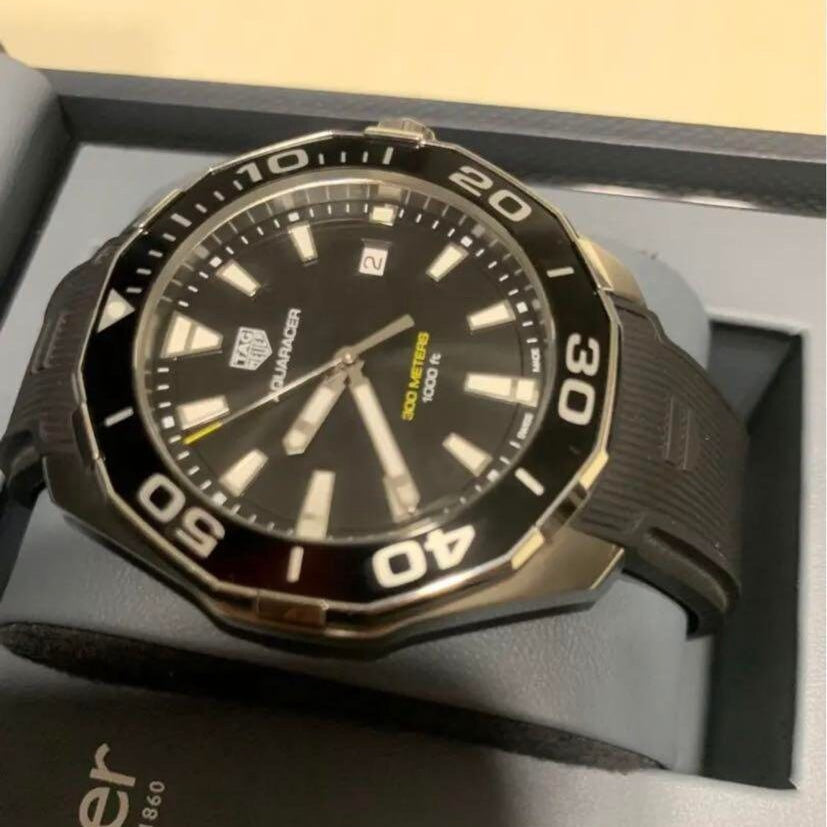  Shop Authentic Tag Heuer Aquaracer Black Dial Watch for Men -  WAY101A.FT6141 - Luxxuri