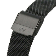  Shop Authentic Daniel Wellington Petite Ashfield Black Dial Black Mesh Strap Watch for Women - DW00100307 - Luxxuri