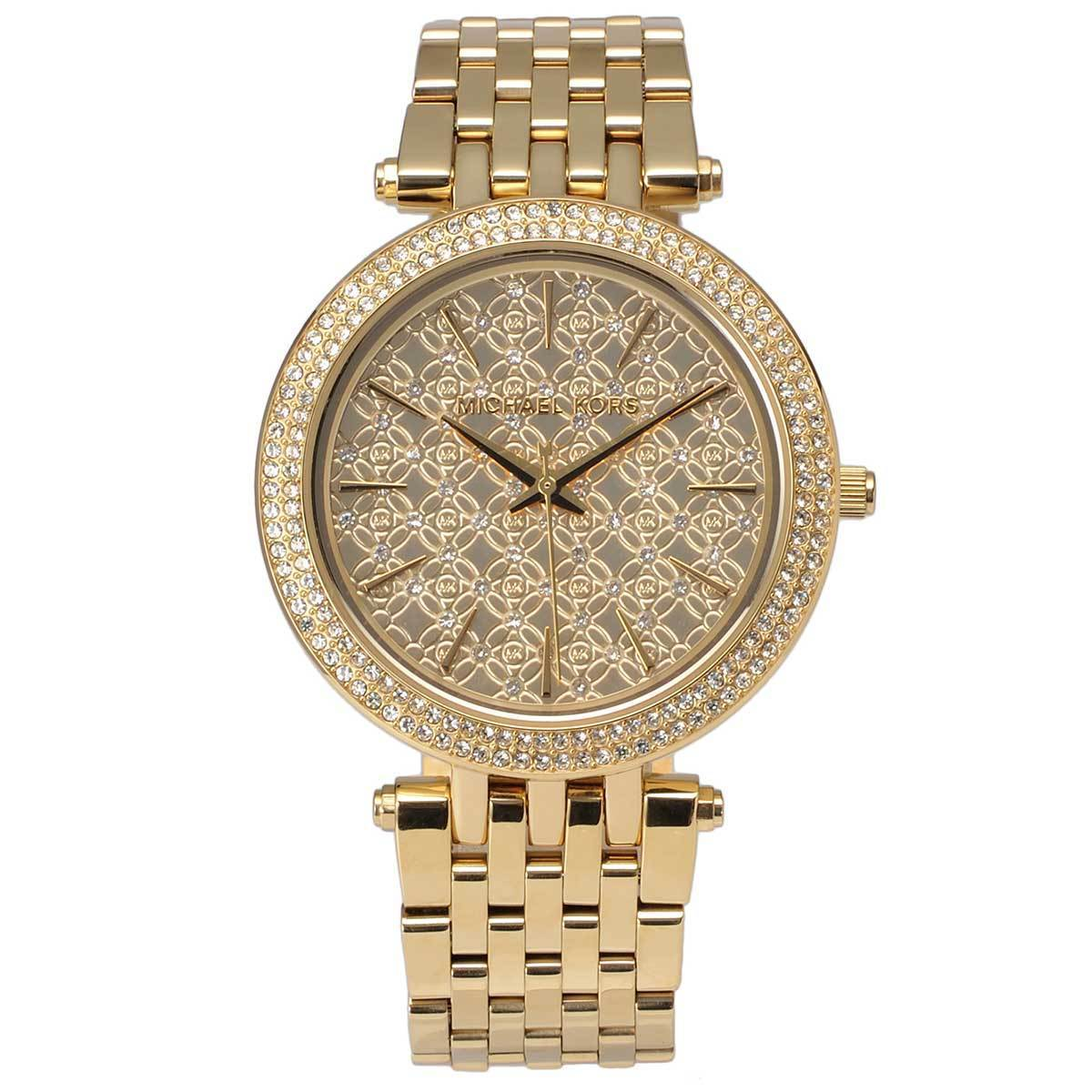 Shop Authentic Michael Kors Darci Gold Dial Gold Steel Strap Watch for Women - MK3398 - Luxxuri