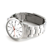  Shop Authentic Fossil Townsman White Dial Silver Steel Strap Watch for Men - FS5346 - Luxxuri