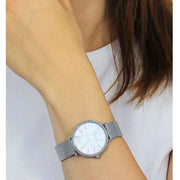  Shop Authentic Michael Kors Pyper Quartz White Dial Silver Mesh Strap Watch for Women - MK4338 - Luxxuri