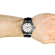  Shop Authentic Guess Force Analog Quartz White Dial Black Rubber Strap Watch For Men - W0674G3 - Luxxuri