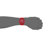  Shop Authentic Tommy Hilfiger Denim Quartz Red Dial Red Rubber Strap Watch for Men - 1791480 - Luxxuri