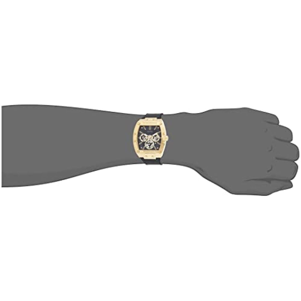  Shop Authentic Guess Phoenix Multifunction Black Dial Black Leather Strap Watch for Men - GW0202G1 - Luxxuri