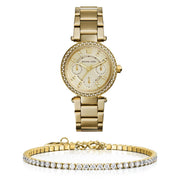  Shop Authentic Michael Kors Parker White Dial Gold Steel Strap Watch for Women - MK6056 - Luxxuri