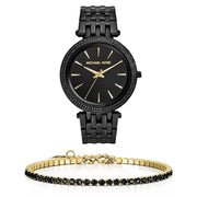  Shop Authentic Michael Kors Darci Black Dial Black Steel Strap Watch for Women - MK3337 - Luxxuri