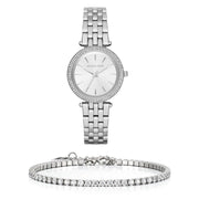  Shop Authentic Michael Kors Darci Silver Dial Silver Steel Strap Watch for Women - MK3429 - Luxxuri