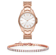  Shop Authentic Michael Kors Whitney Quartz White Dial Rose Gold Steel Strap Watch For Women - MK6694 - Luxxuri