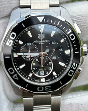  Shop Authentic Tag Heuer Aquaracer Black Dial Watch for Men - CAY111A.BA0927 - Luxxuri