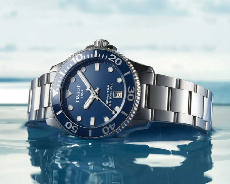  Shop Authentic Tissot Seastar 1000 Blue Dial Silver Steel Strap Watch For Men - T120.410.11.041.00 - Luxxuri