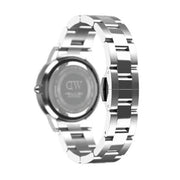  Shop Authentic Daniel Wellington Iconic Link Black Dial Silver Steel Strap Watch For Women - DW00100208 - Luxxuri