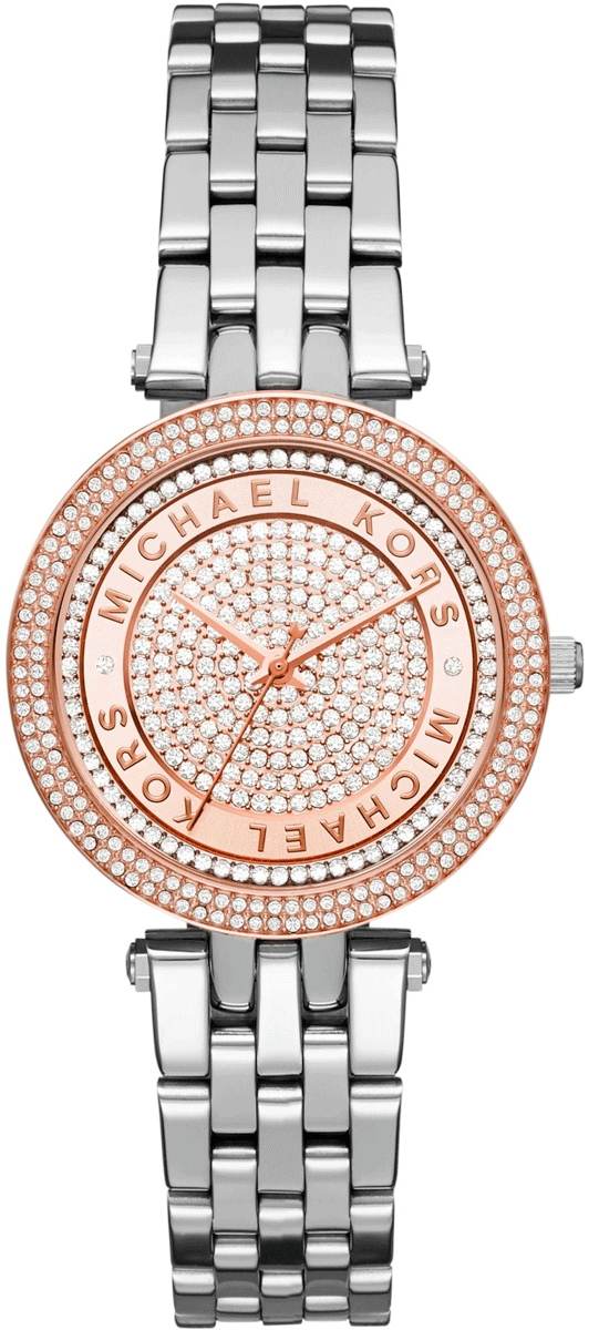  Shop Authentic Michael Kors Darci Rose Gold Dial Silver Steel Strap Watch for Women - MK3446 - Luxxuri