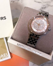 Shop Authentic Michael Kors Darci Rose Gold Dial Silver Steel Strap Watch for Women - MK3446 - Luxxuri