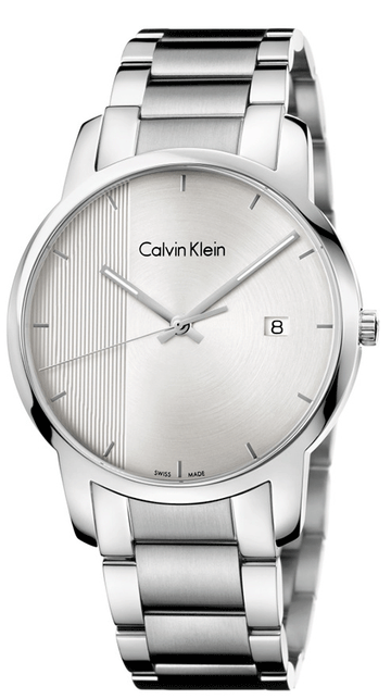  Shop Authentic Calvin Klein City Chronograph White Dial Silver Steel Strap Watch for Men - K2G2G14X - Luxxuri