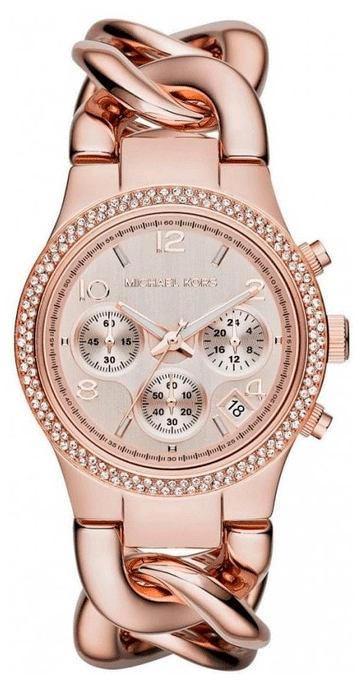  Shop Authentic Michael Kors Runway Rose Gold Dial Rose Gold Steel Strap Watch for Women - MK3247 - Luxxuri