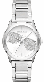  Shop Authentic Michael Kors Harman Analog Silver Dial Silver Steel Strap Watch For Women - MK3672 - Luxxuri