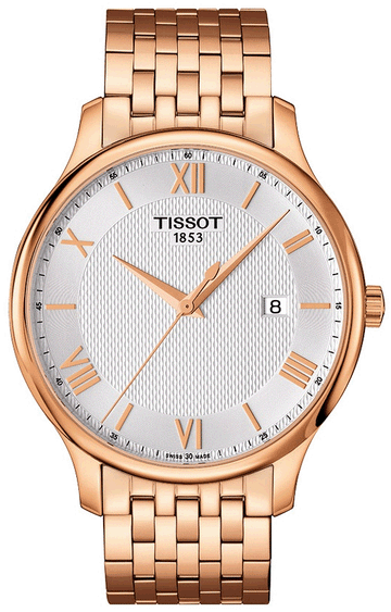  Shop Authentic Tissot T Classic Tradition White Dial Rose Gold Steel Strap Watch For Women - T063.610.33.038.00 - Luxxuri