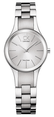  Shop Authentic Calvin Klein Simplicity White Dial Silver Steel Strap Watch for Women - K4323185 - Luxxuri