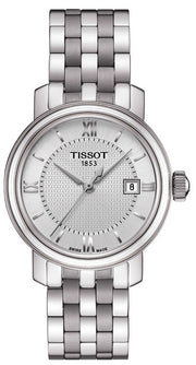  Shop Authentic Tissot T Classic Bridgeport Lady Quartz Stainless Steel Watch For Women - T097.010.11.038.00 - Luxxuri